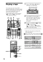 Предварительный просмотр 18 страницы Sony LBT-LV60 Operating Instructions Manual