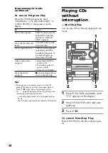 Предварительный просмотр 34 страницы Sony LBT-LV60 Operating Instructions Manual