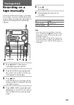 Предварительный просмотр 35 страницы Sony LBT-LV60 Operating Instructions Manual