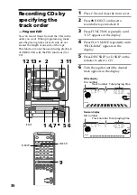 Предварительный просмотр 36 страницы Sony LBT-LV60 Operating Instructions Manual