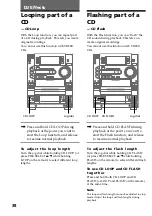 Предварительный просмотр 38 страницы Sony LBT-LV60 Operating Instructions Manual