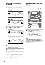 Preview for 42 page of Sony LBT-LV60 Operating Instructions Manual