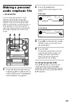 Preview for 43 page of Sony LBT-LV60 Operating Instructions Manual