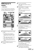 Preview for 47 page of Sony LBT-LV60 Operating Instructions Manual