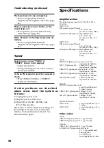 Preview for 56 page of Sony LBT-LV60 Operating Instructions Manual