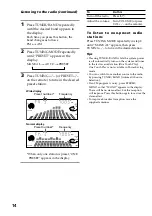 Preview for 14 page of Sony LBT-LX3 Operating Instructions Manual