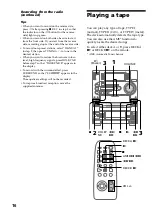 Preview for 16 page of Sony LBT-LX3 Operating Instructions Manual
