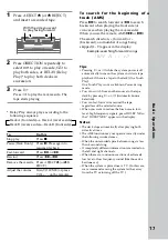 Предварительный просмотр 17 страницы Sony LBT-LX3 Operating Instructions Manual