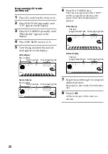 Предварительный просмотр 22 страницы Sony LBT-LX3 Operating Instructions Manual