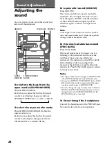 Preview for 28 page of Sony LBT-LX3 Operating Instructions Manual