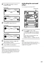 Preview for 31 page of Sony LBT-LX3 Operating Instructions Manual