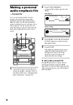 Предварительный просмотр 32 страницы Sony LBT-LX3 Operating Instructions Manual