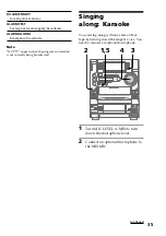 Предварительный просмотр 35 страницы Sony LBT-LX3 Operating Instructions Manual