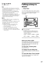 Предварительный просмотр 37 страницы Sony LBT-LX3 Operating Instructions Manual