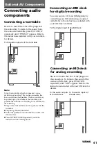 Preview for 41 page of Sony LBT-LX3 Operating Instructions Manual