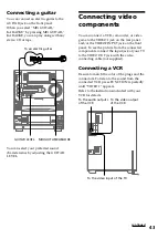 Preview for 43 page of Sony LBT-LX3 Operating Instructions Manual