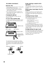 Предварительный просмотр 46 страницы Sony LBT-LX3 Operating Instructions Manual