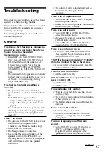 Preview for 47 page of Sony LBT-LX3 Operating Instructions Manual