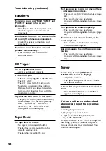 Preview for 48 page of Sony LBT-LX3 Operating Instructions Manual