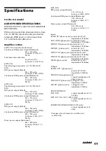 Предварительный просмотр 49 страницы Sony LBT-LX3 Operating Instructions Manual