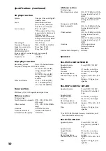 Preview for 50 page of Sony LBT-LX3 Operating Instructions Manual