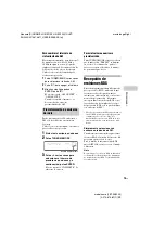 Preview for 47 page of Sony LBT-SH2000 Operating Instructions Manual