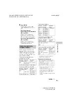 Preview for 51 page of Sony LBT-SH2000 Operating Instructions Manual