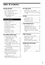 Preview for 3 page of Sony LBT-V3900 Operating Instructions Manual