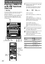 Предварительный просмотр 22 страницы Sony LBT-V3900 Operating Instructions Manual