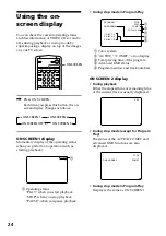 Предварительный просмотр 24 страницы Sony LBT-V3900 Operating Instructions Manual