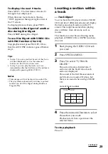 Preview for 29 page of Sony LBT-V3900 Operating Instructions Manual