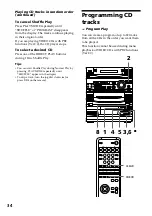 Предварительный просмотр 34 страницы Sony LBT-V3900 Operating Instructions Manual