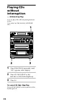 Предварительный просмотр 36 страницы Sony LBT-V3900 Operating Instructions Manual