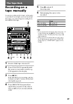 Preview for 37 page of Sony LBT-V3900 Operating Instructions Manual