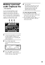 Preview for 45 page of Sony LBT-V3900 Operating Instructions Manual