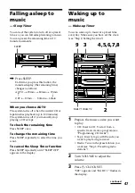 Preview for 47 page of Sony LBT-V3900 Operating Instructions Manual