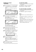 Preview for 48 page of Sony LBT-V3900 Operating Instructions Manual