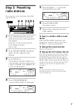 Preview for 7 page of Sony LBT-V4800R Operating Instructions Manual