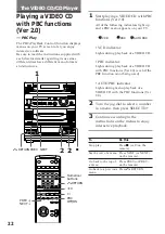 Предварительный просмотр 22 страницы Sony LBT-V4800R Operating Instructions Manual