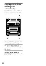 Preview for 36 page of Sony LBT-V4800R Operating Instructions Manual