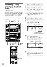 Предварительный просмотр 38 страницы Sony LBT-V4800R Operating Instructions Manual