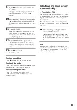 Preview for 39 page of Sony LBT-V4800R Operating Instructions Manual