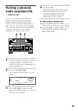 Preview for 45 page of Sony LBT-V4800R Operating Instructions Manual