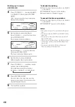 Preview for 48 page of Sony LBT-V4800R Operating Instructions Manual