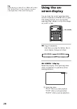 Preview for 28 page of Sony LBT-V8900AV Operating Instructions Manual