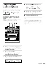 Предварительный просмотр 49 страницы Sony LBT-V8900AV Operating Instructions Manual