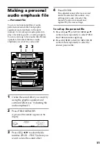 Preview for 51 page of Sony LBT-V8900AV Operating Instructions Manual