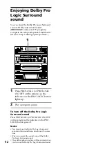 Preview for 52 page of Sony LBT-V8900AV Operating Instructions Manual