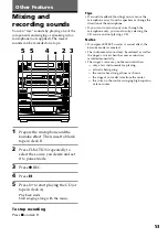 Preview for 53 page of Sony LBT-V8900AV Operating Instructions Manual