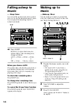 Preview for 54 page of Sony LBT-V8900AV Operating Instructions Manual